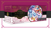 pokemon advent holiday calendar 2025. Red and white box with patterns and pokemon